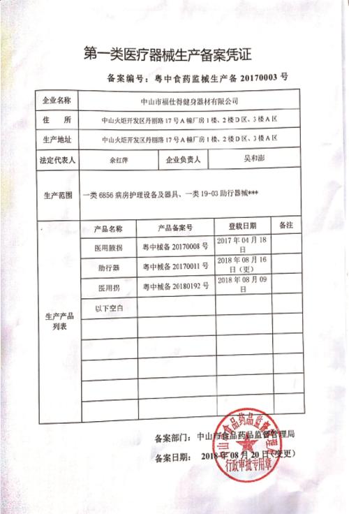 一类医疗器械备案凭证 定义、适用目录与申请流程全指南防遗漏